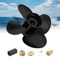Hot!13.8 X 13 OutBoard Propeller for Mercury 40-140HP 4 Blades Prop 15 Tooth, RH