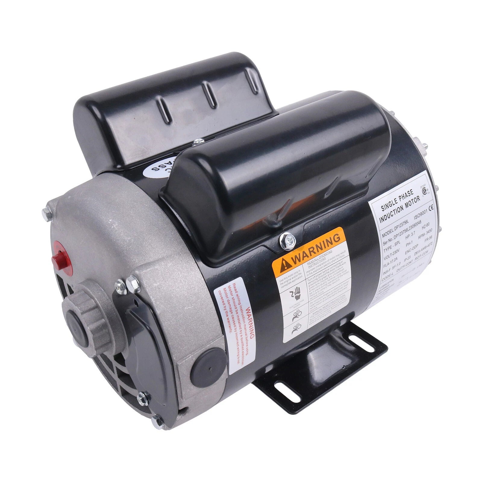 Electric Motor MC019700SJ MC019700AV for Campbell Hausfeld Compressor 230V 56FR