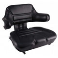 S830804 Wrap-Around Seat, Black Vinyl Fits JCB