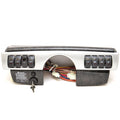 Four Winns Boat Switch Panel 025-3490 - 18 3/4 X 6 1/4 Inch Woodgrain