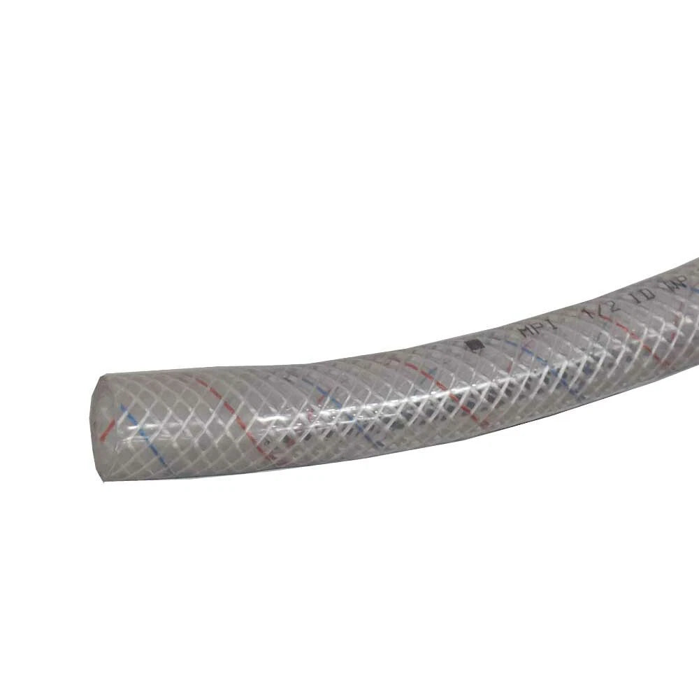 MPI Boat Water Hose 162-0120 - Reinforced 1/2 ID Red Blue Tracers (FT)