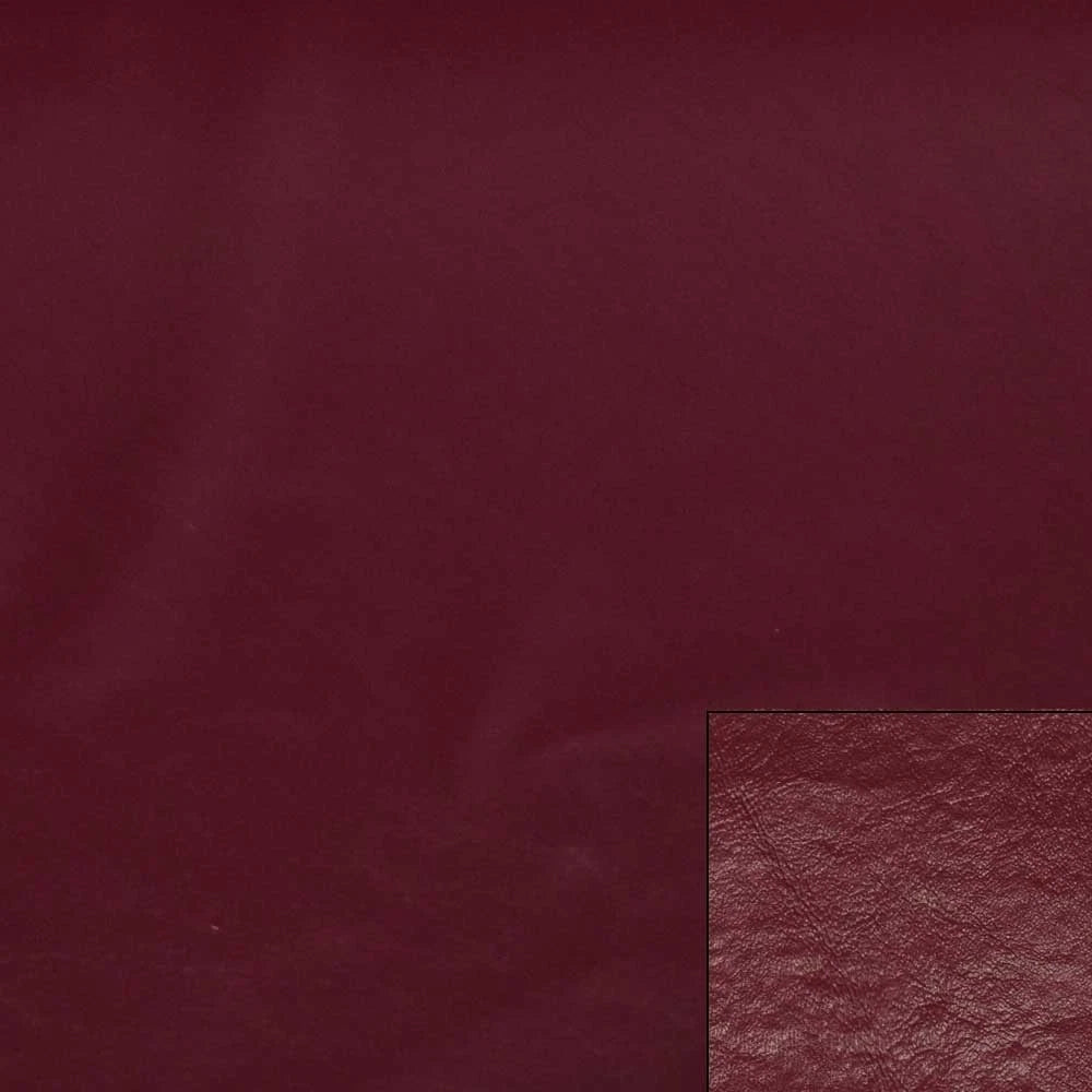 Spradling Boat Fuzzy Back Vinyl 078531 - Plum Wine Red 54 Inch (YD)