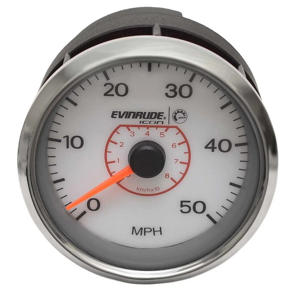 BRP Evinrude Boat Speedometer Gauge 765467 - Icon Basic 3 1/4 Inch