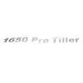 Lund Boat Decal 2029956 - 1650 Pro Tiller Silver Sticker