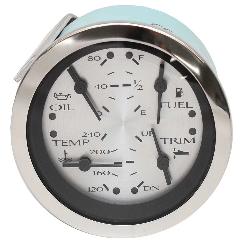 Veethree Boat Multi-Function Gauge 781435PDFB - Mercury Volvo Penta Yamaha 3 1/4