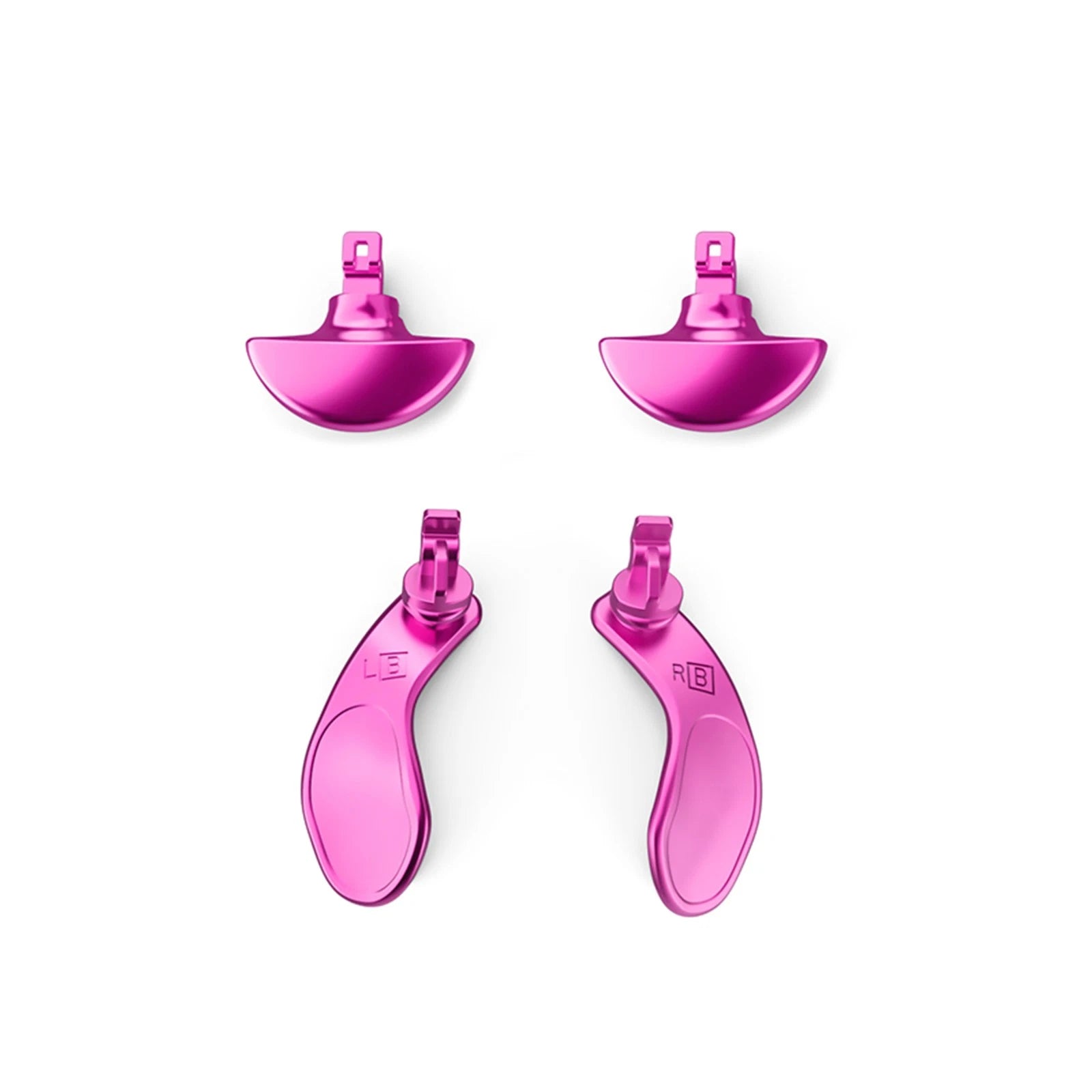Purple Stainless Steel Back Button Paddles for PS5 Edge Controller Replace Part