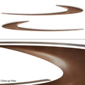 Veranda Boat Graphic Decals XP1203-04 - Brown Stickers (set of 2)