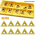 10 X TCMT110204 US735 Carbide Inserts CNC Blade for Lathe Turning Tool Cutter