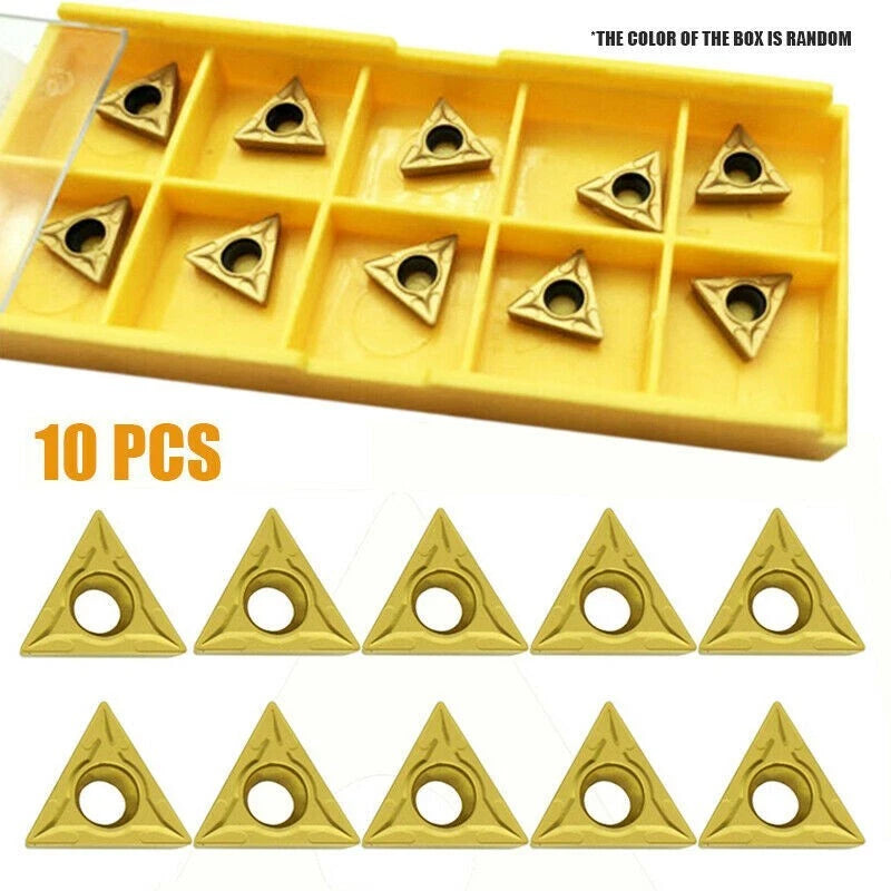 10 X TCMT110204 US735 Carbide Inserts CNC Blade for Lathe Turning Tool Cutter