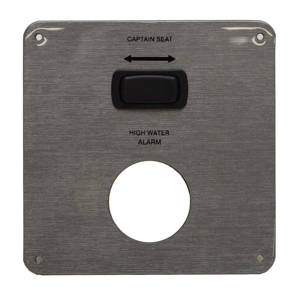 Regal Boat Captain Seat Control Switch Panel 211306 - Aluminum