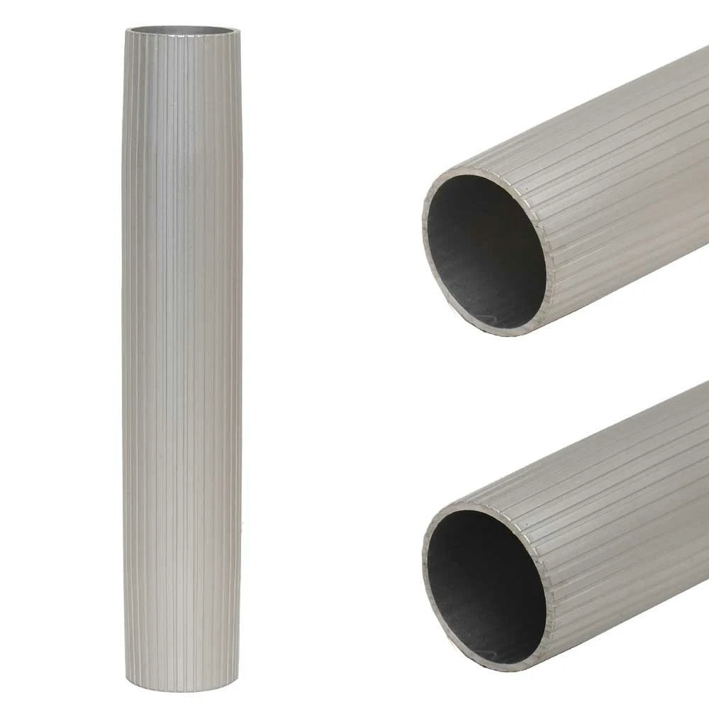 Garelick Boat Table Post - 2 1/4 X 12 3/8 Inch Fluted Aluminum