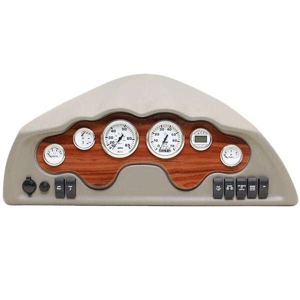 Four Winns Boat Gauge Dash Panel 025-4618 - BRP OMC Evinrude Outboard