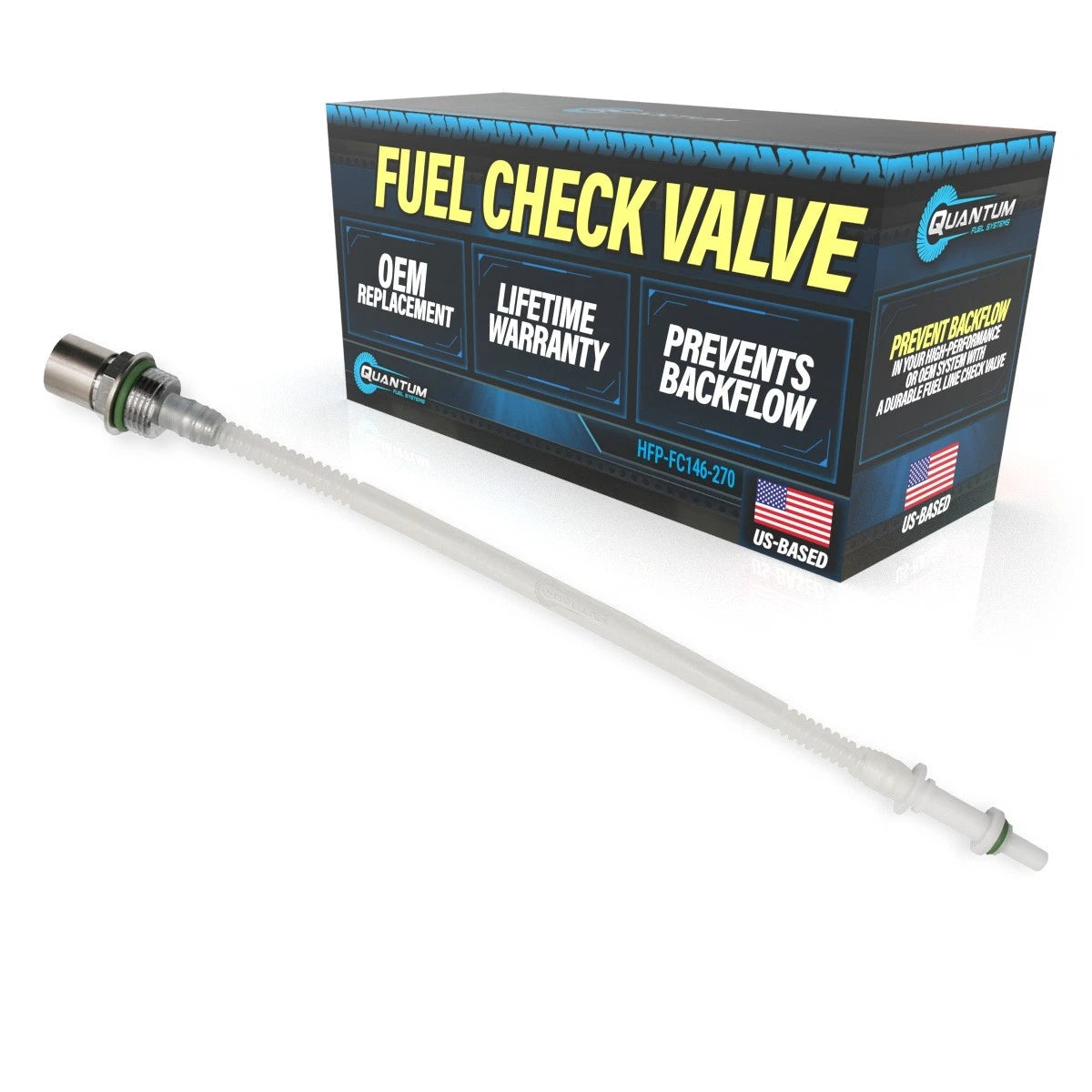 QFS Fuel Check Valve Assembly for Harley-Davidso N Softail 08-17 #62189-08