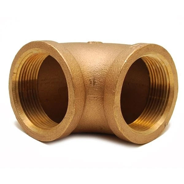 Tracker Boat Elbow Fitting 62584 - 90 Degree 2 1/2 Inch Bronze