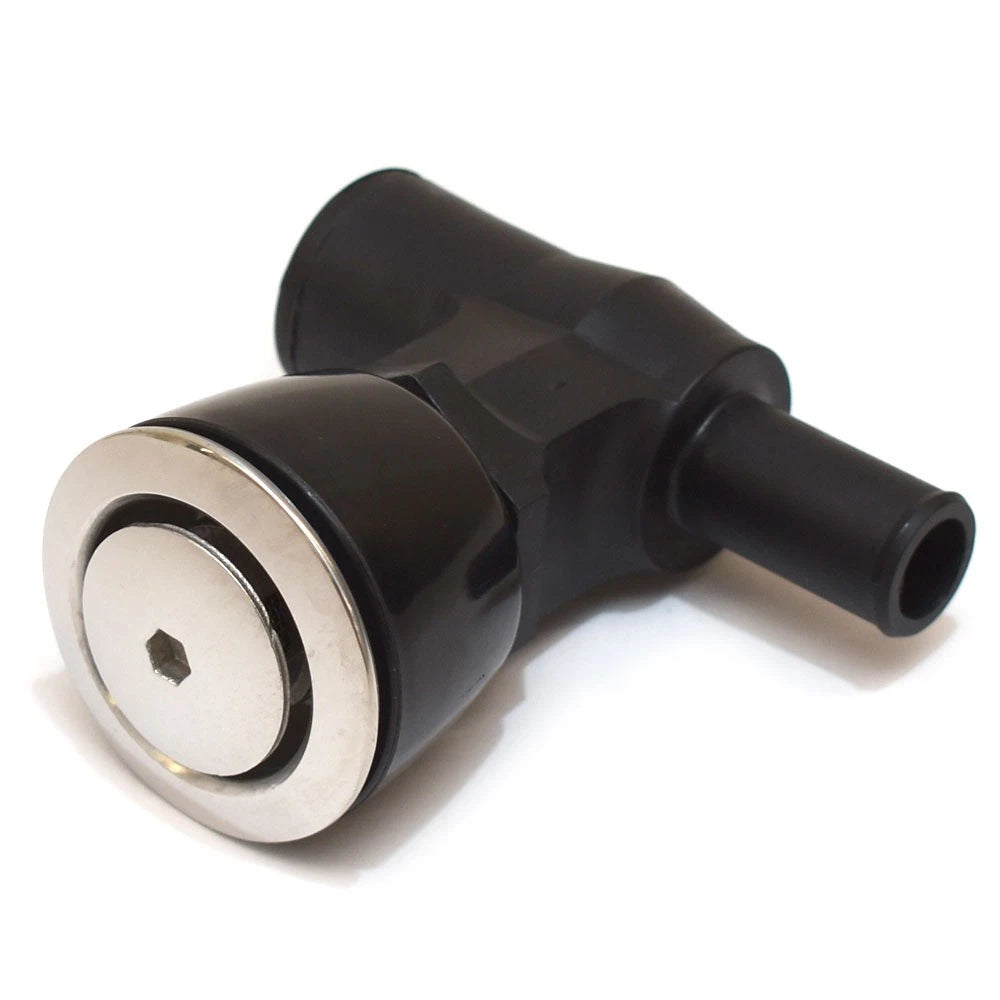 Attwood Boat Fuel P-Trap Vent 1674-1 - 5/8 Inch Flush Mount