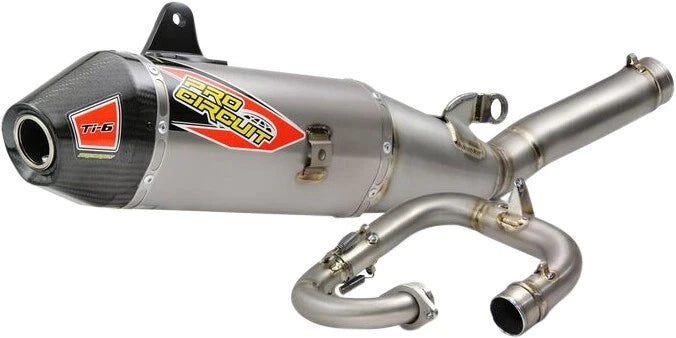 PRO CIRCUIT Ti-6 Titanium Exhaust System for Yamaha YZ450F & YZ450FX 2023-2025