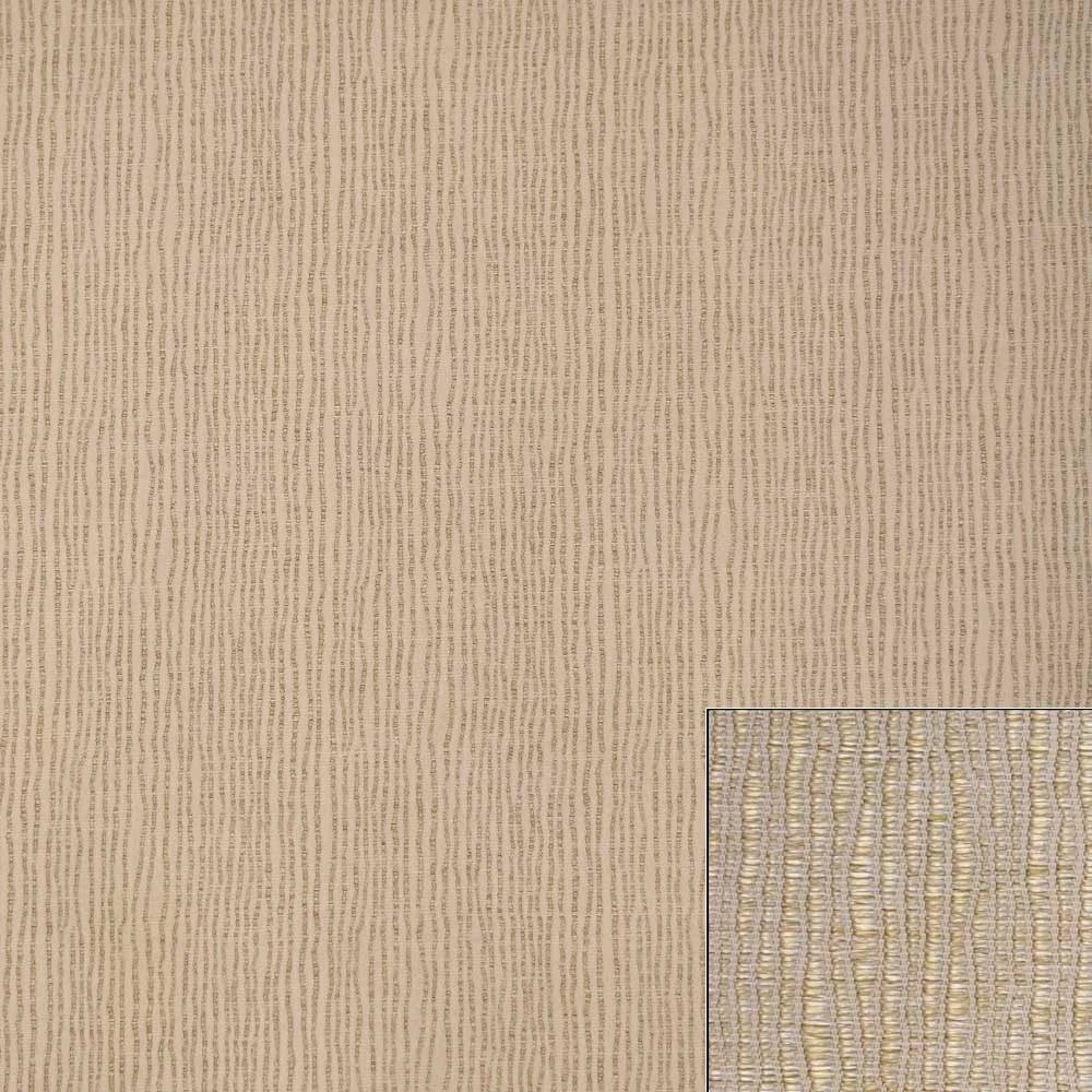 Mill Creek Boat Polyester Fabric - Pearl Champagne Stripe 54 Inch (YD)