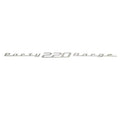 Tracker Pontoon Boat Raised Decal 167237 - Party Barge 220 Gray Sticker