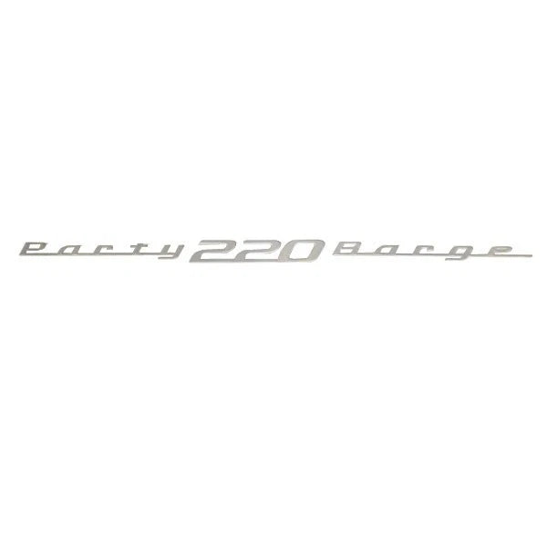 Tracker Pontoon Boat Raised Decal 167237 - Party Barge 220 Gray Sticker