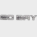 Lowe Boat Decal 2329648 - 20 Bay Model Gray Sticker