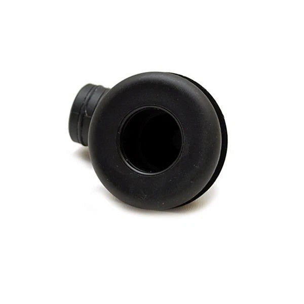 Crestliner Boat Thru Hull Fitting - 1 1/8 Inch 90 Degree Black