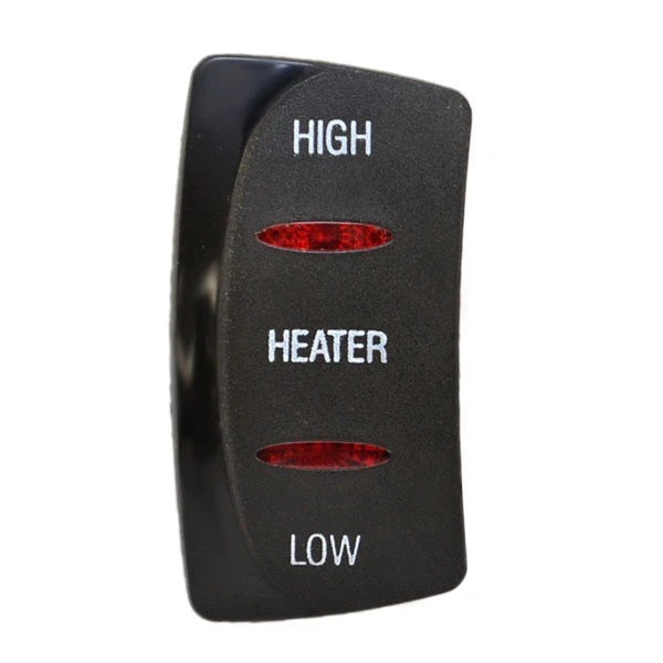 Carling Boat Contura IV Rocker Switch Actuator - Heater Illuminated