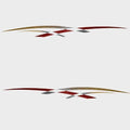 Rinker Boat Graphic Decals 218208 - Captiva Gold Stickers (set of 2)