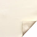 Boat Knit Back Faux Leather Vinyl - Cream Off White 54 Inch (YD)