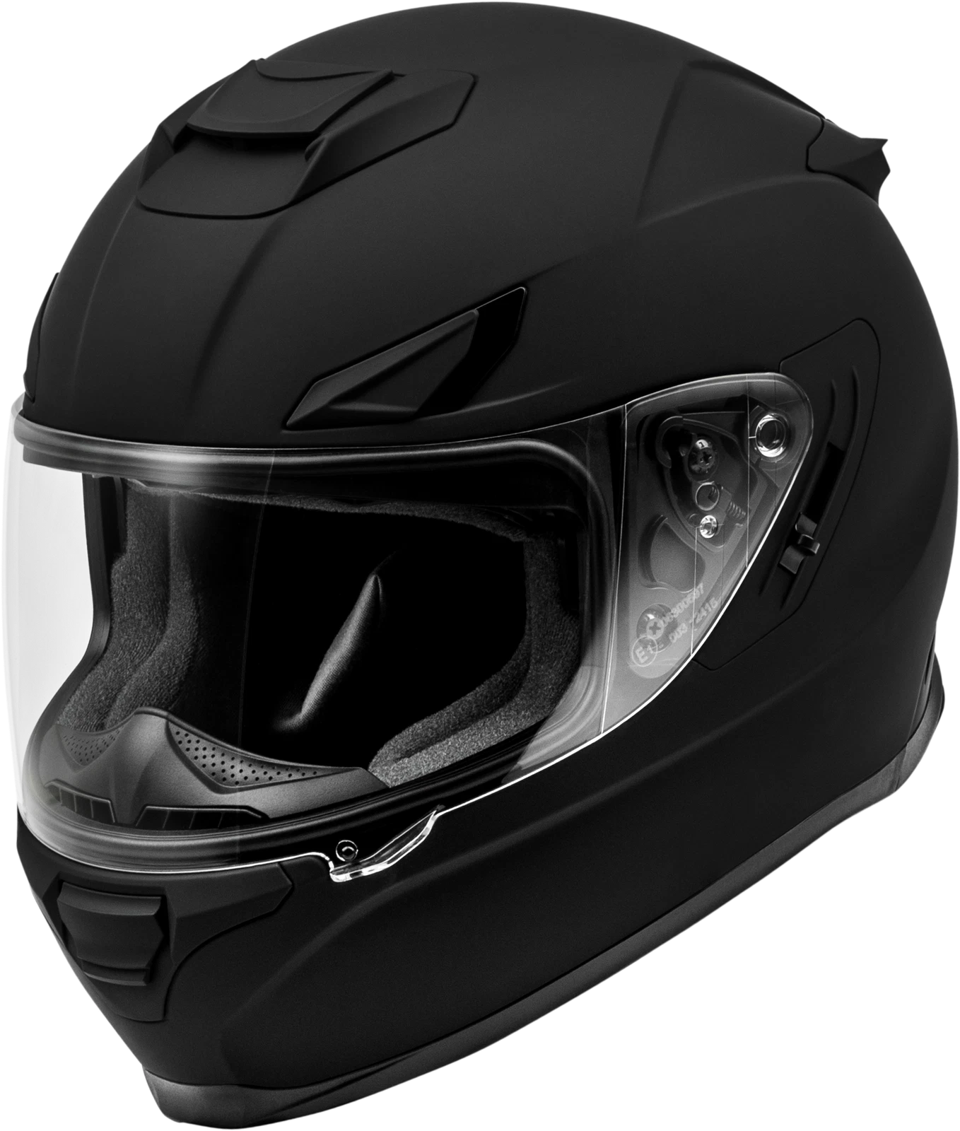 Fly Racing Sentinel Solid Helmet 2X-Large Matte Black Street Motorcycle