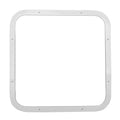 Boat Trim Ring - 18 7/8 X 18 7/8 Inch Off White Aluminum