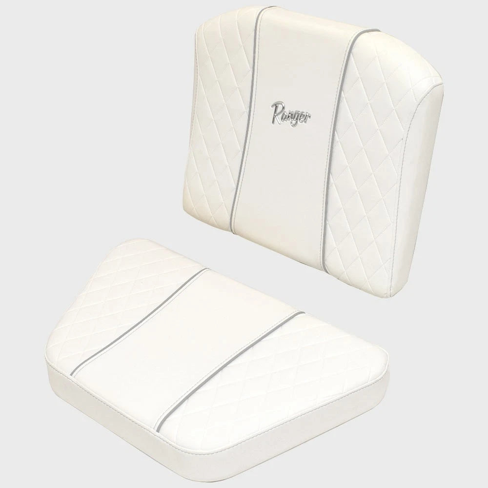 Ranger Bay Series Boat Console Seat Cushions 729790H.37 - White
