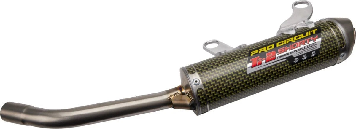 Pro Circuit Ti-2 Shorty Slip-On Silencer for KTM SX 125 2023