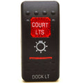 Carling Boat Contura II Rocker Switch Actuator - Court - Dock Light