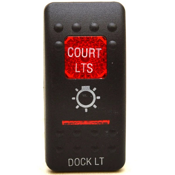 Carling Boat Contura II Rocker Switch Actuator - Court - Dock Light