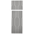 Regal 2100 Boat Non-Skid Deck Mats 201841 - Gray - White (set of 2)