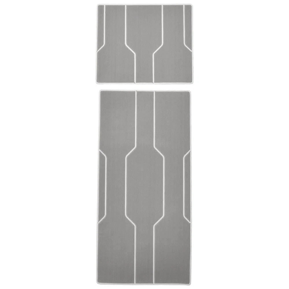 Regal 2100 Boat Non-Skid Deck Mats 201841 - Gray - White (set of 2)