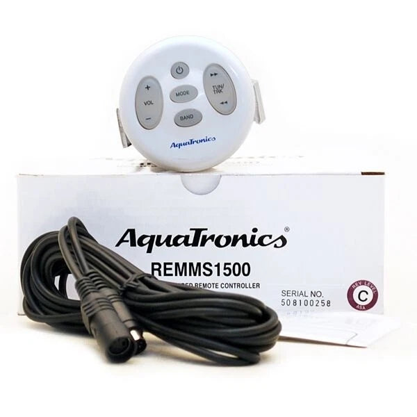 Audiovox Boat Remote Audio Stereo Control REMMS1500 - 2 Inch AquaTronics