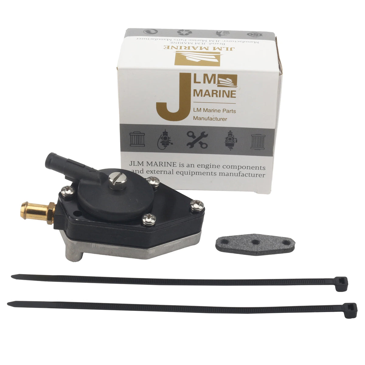 438556 Outboard Fuel Pump & Gaskets Kit for Evinrude Johnson Marine Outboard
