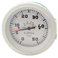 Teleflex Boat Speedometer Gauge 61794 - 3 1/4 Inch White