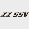 Supra Boat Raised Logo Decal Emblem 109228 - Worlds Edition 22 SSV