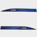 Lowe Boat Graphic Decals 2100074 - X Series Blue Stickers (set of 2)
