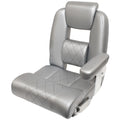 Blue Wave Boat Genesis Bolster Helm Seat BW33702+3W - Wise Silver