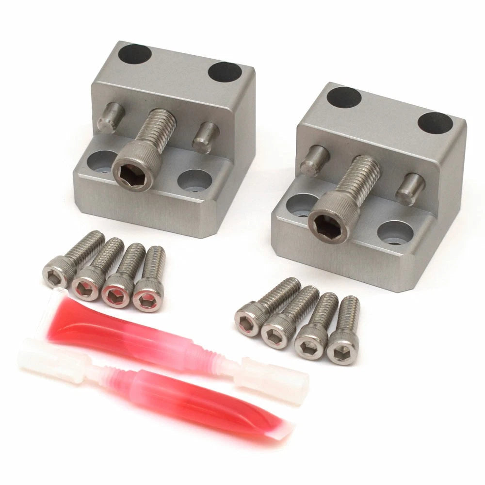 Cobalt Boat Wakeboard Rack Brackets P13168-1400TEB CL - Aluminum (pair)