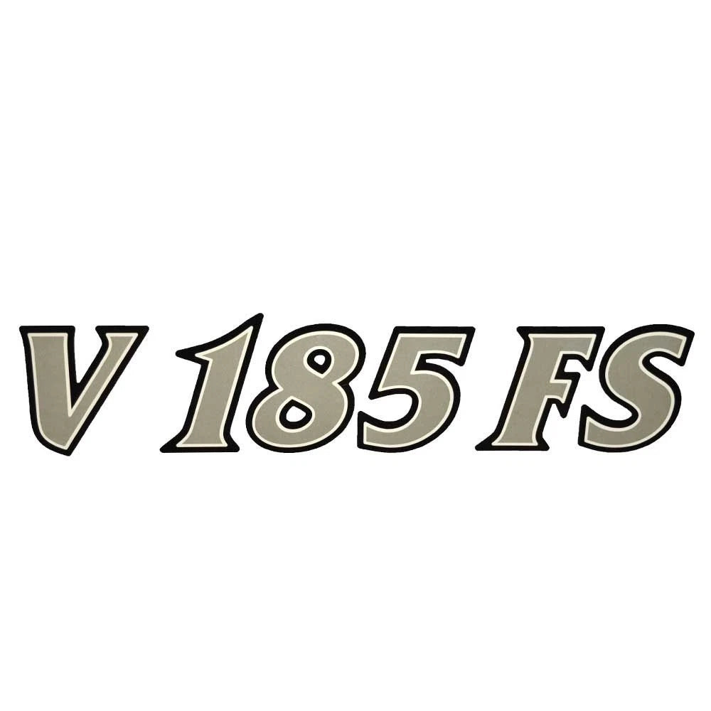 G3 Boat Emblem Decal Sticker - Angler V185 FS Black White