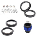 Complete Front Fork Rebuild Kit for Kawasaki KX250X 2021-2024 with Driver