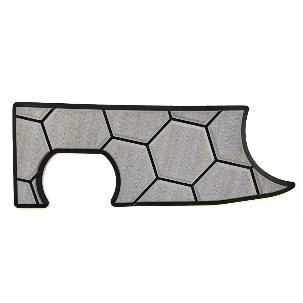 MasterCraft Boat Non-Skid Mat 553008 - Transom Step Gray Black (STBD)