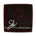 Ski Centurion Boat Engine Decal - 8 X 8 Inch Black Red