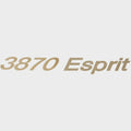 Cruisers Boat Model Decal Sticker V0997000 - 3870 Esprit Champagne