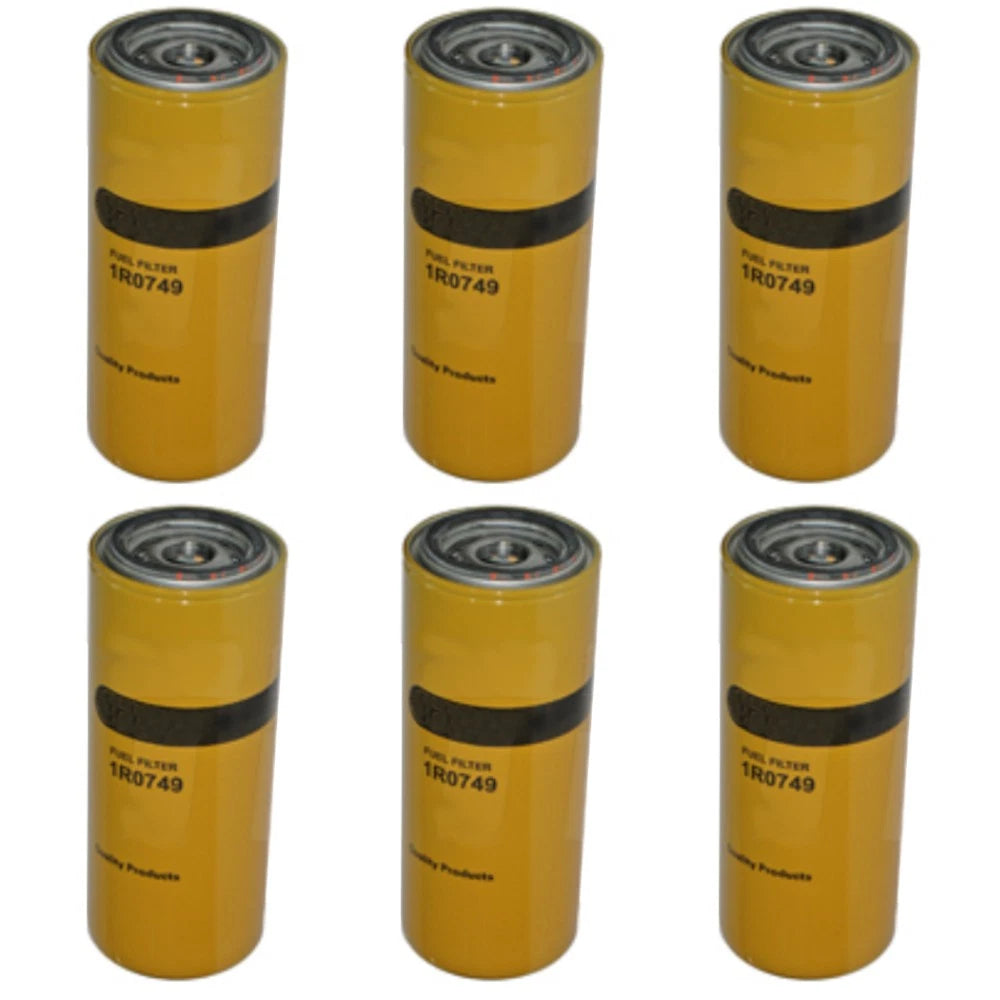 FF5319 Fuel Filter for Cummins Fits Caterpillar 1R0749 (pack of 6)