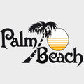 Palm Beach Pontoon Boat Brand Logo Decal - 15 X 8 1/4 Inch